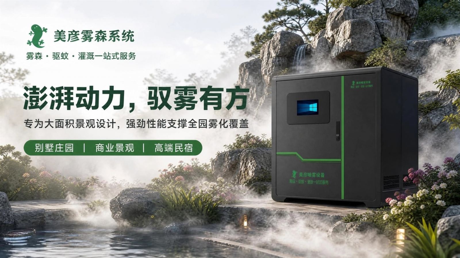 常州雾森景观冷雾机